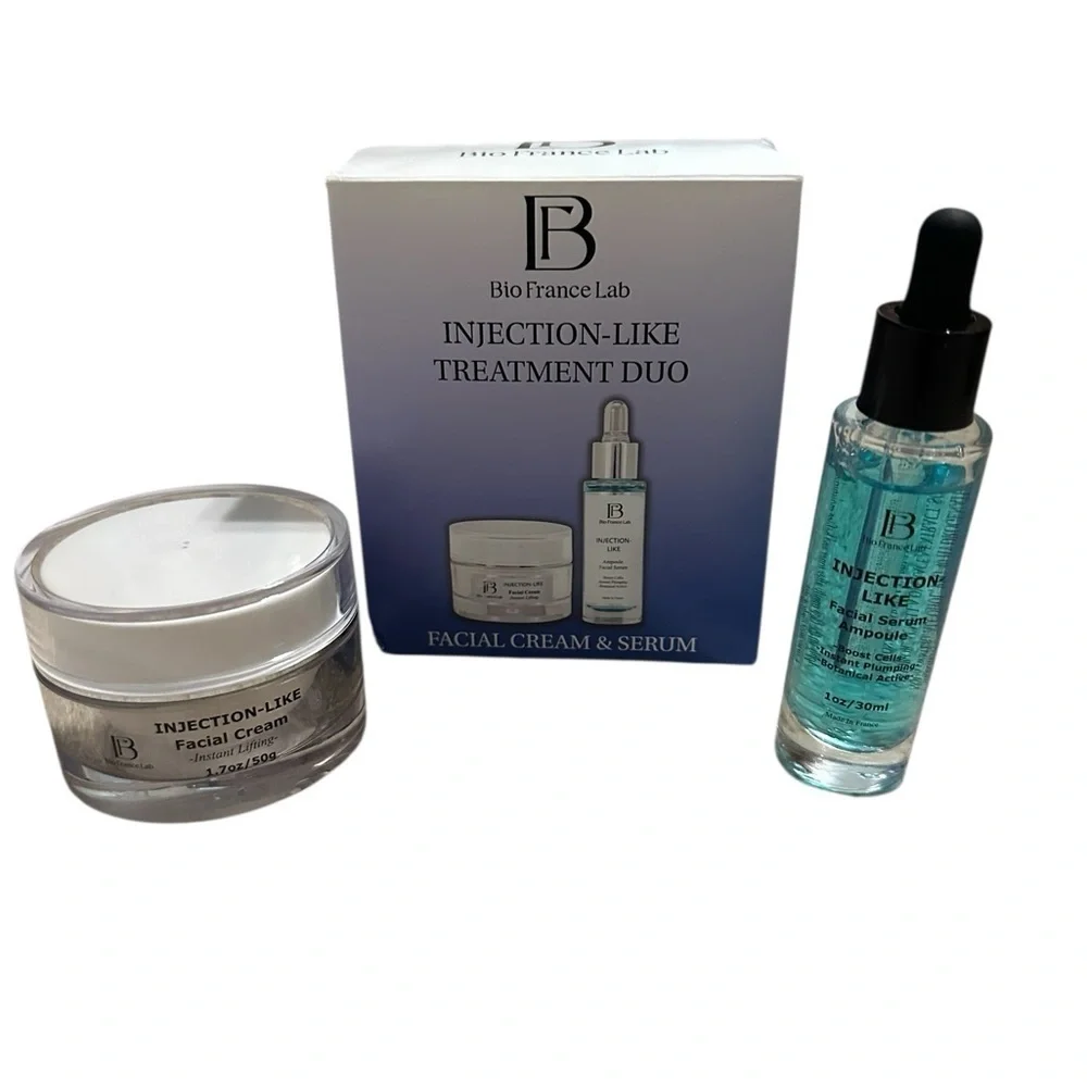 Injection-Like Treatment Duo - Facial Cream and Serum‎
